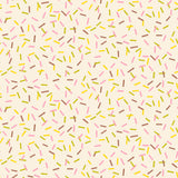 PREORDER Sugar Cone 2 Rainbow Sprinkles Natural RS3113 11 by Kimberly Kight for Ruby Star Society- Moda 1/2 Yard