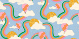 PREORDER Sticker Book -Summer Breeze- Water Blue RS3117 13 by Kimberly Kight- Ruby Star-Moda - 1/2 Yard