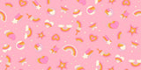 PREORDER Sticker Book -Rainbow Stickers- Rosebud RS3121 12 by Kimberly Kight- Ruby Star-Moda - 1/2 Yard