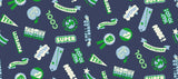 PREORDER Sticker Book -Reward Stickers- Bluebell RS3122 15 by Kimberly Kight- Ruby Star-Moda - 1/2 Yard
