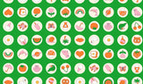 PREORDER Sticker Book -Mini Stickers- Deep Verdant RS3123 13 by Kimberly Kight- Ruby Star-Moda - 1/2 Yard