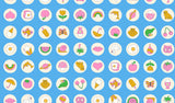PREORDER Sticker Book -Mini Stickers- Altitude RS3123 14 by Kimberly Kight- Ruby Star-Moda - 1/2 Yard