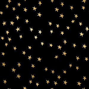 Starry Black Gold RS4109 50M by Alexia Abegg -  Ruby Star Society-Moda- 1/2 Yard