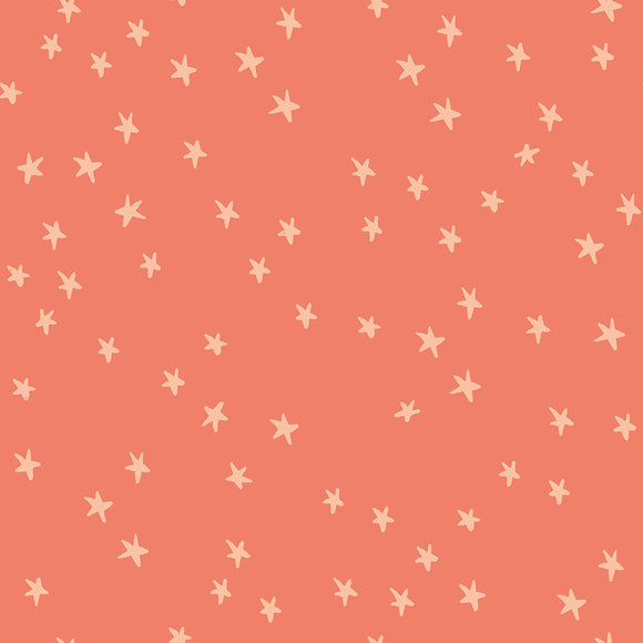 Starry  Papaya RS4109 54 by Alexia Abegg -  Ruby Star Society-Moda- 1/2 Yard