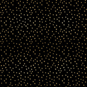 Mini Starry Black Gold RS4110 27M by Alexia Abegg -  Ruby Star Society-Moda- 1/2 Yard