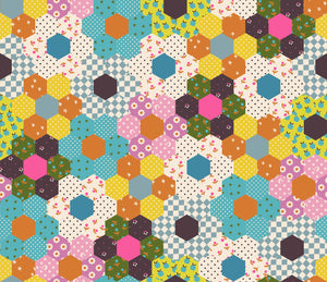 PREORDER Catnap Flower Garden Turquoise RS4130 12 by Alexia Abegg for Ruby Star Society-Moda- 1/2 Yard