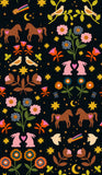 Mystic Fable Novelty Applique Soft Black RS4144 16 BY Alexia Abegg for Ruby Star Society- 1/2 Yard