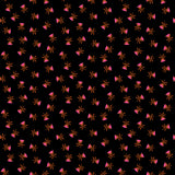 Mystic Fable Sweetflower Soft Black RS4151 18 by Alexia Abegg for Ruby Star Society- 1/2 Yard