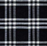Warp Weft Mystic Fable Horizon Plaid Chore Coat Black RS4162 12 Alexia Abegg for Ruby Star Society- 1/2 Yard