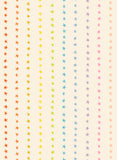 PREORDER Daisy Days - Starry Stripe- Multi On Natural RS4175 11 by Alexia Abegg- Ruby Star Society- Moda- 1/2 Yard
