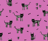 PREORDER Boo Valley - My Pet Skeleton- Heliotrope RS4194 13 by Alexia Abegg for Ruby Star Society- Moda - 1/2 Yard