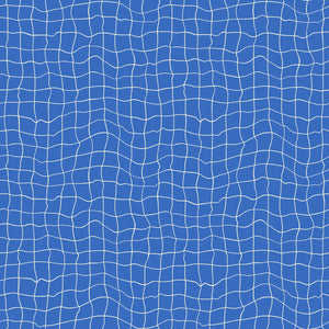 Water Pool Tiles Royal Blue RS5131 16 by Ruby Star Society-Moda- Half Yard
