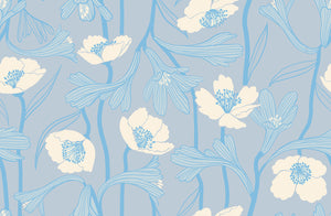 Water Water Flowers Water Blue RS5133 12 by Ruby Star Society-Moda- Half Yard