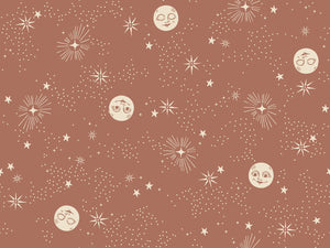 Good Spirits Wise Moons Smores RS5136 11 Ruby Star- Moda- 1/2 yard