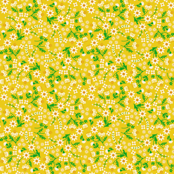 Favorite Flowers Inflorescence Golden Hour RS5146 11 By  Ruby Star Society- Moda- 1/2 yard