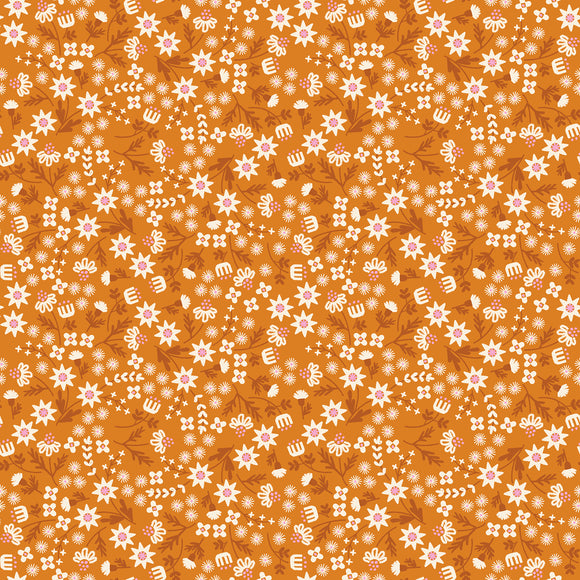 Favorite Flowers Inflorescence Turmeric RS5146 12 By  Ruby Star Society- Moda- 1/2 yard