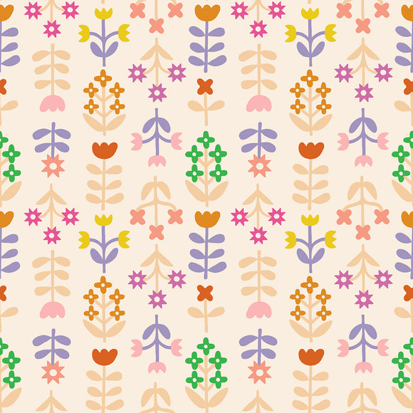 Favorite Flowers Meadow Natural RS5147 11 By  Ruby Star Society- Moda- 1/2 yard