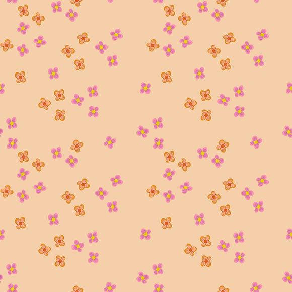 Favorite Flowers Blossom Creme Brulee RS5149 13 By  Ruby Star Society- Moda- 1/2 yard