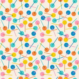 Eye Candy Lollies Natural RS5157 13 by Ruby Star Society - Moda - 1/2 Yard