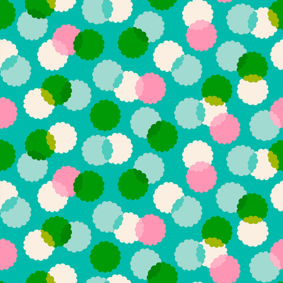 Eye Candy Puffs Tropic RS5160 19  by Ruby Star Society - Moda - 1/2 Yard