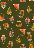 Calathea Terrarium Mossy RS5183 15 by Ruby Star Society- Moda- 1/2 yard