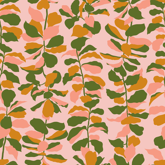 Calathea Fiddle Leaf Sweet Pink RS5186 11 by Ruby Star Society- Moda- –  HandmadeIsHeartmade