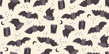 PREORDER Freaky Familiars Fat Bats Natural RS5194 11  by Ruby Star Society- Moda - 1/2 Yard