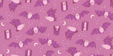 PREORDER Freaky Familiars Fat Bats Heliotrope RS5194 13  by Ruby Star Society- Moda - 1/2 Yard
