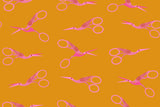 PREORDER 1-800-NOTION Stork Scissors Honey RS5216 13  by Ruby Star Society- Moda- 1/2 Yard