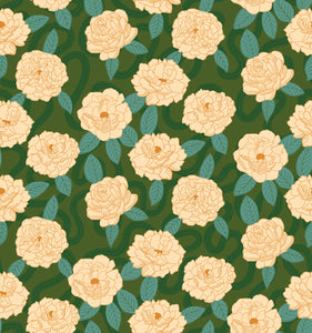 Verbena Peonies Sarah Green RS6031 12 by Jen Hewett  -  Ruby Star Society-Moda- 1/2 Yard