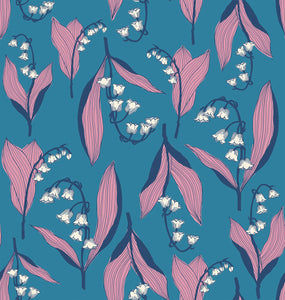 Verbena Lily Valley Chambray RS6032 13 by Jen Hewett  -  Ruby Star Society-Moda- 1/2 Yard