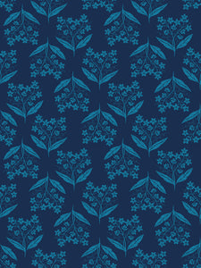 Verbena Verbena Navy RS6034 13 by Jen Hewett  -  Ruby Star Society-Moda- 1/2 Yard