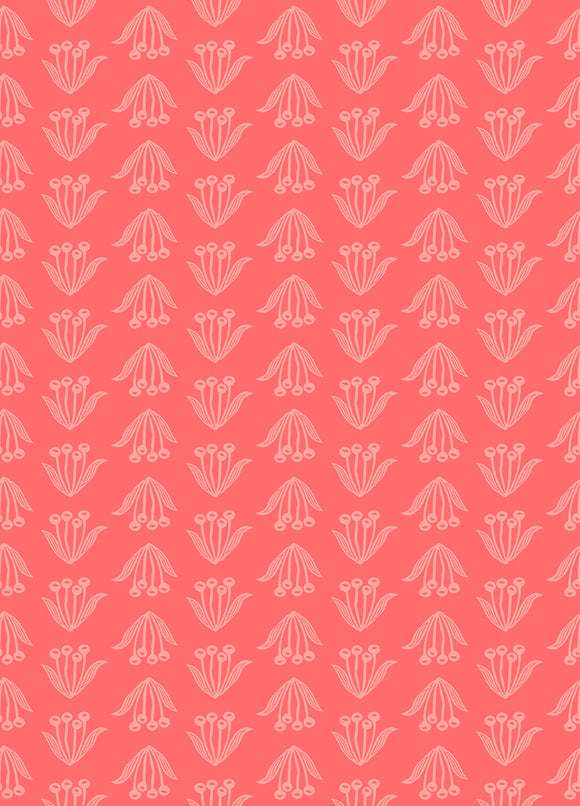 Endpaper Crocus Strawberry RS6046 13 by Jen Hewett  -  Ruby Star Society-Moda- 1/2