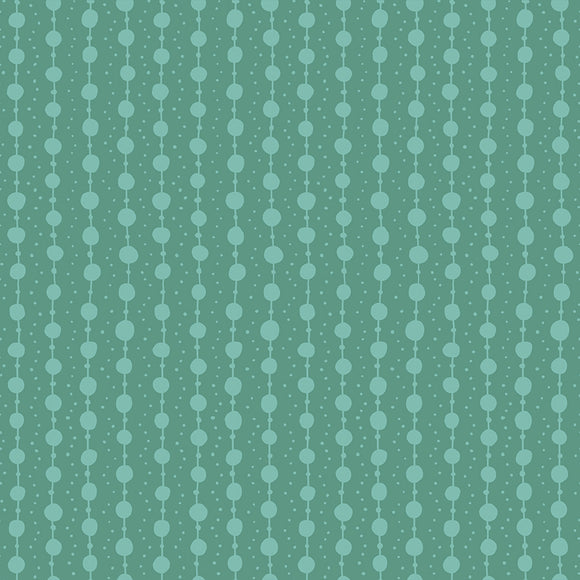 Endpaper Pearls Watercress RS6047 15 by Jen Hewett  -  Ruby Star Society-Moda- 1/2 Yard