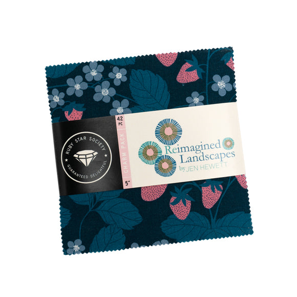 Reimagined Landscapes Charm Pack RS6049PP by Jen Hewett  -  Ruby Star Society-Moda-SAMPLE SPREE