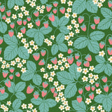 Reimagined Landscapes Strawberry Field End Green RS6054 15 by Jen Hewett  -  Ruby Star Society-Moda- 1/2 Yard
