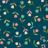PREORDER Corsage Tiny Tulips Galaxy RS6060 14 by Jen Hewett for Ruby Star Society- Moda- 1/2 Yard