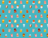 PREORDER 1-800-NOTION Thimbles Turquoise RS5211 15 by Ruby Star Society- Moda- 1/2 Yard