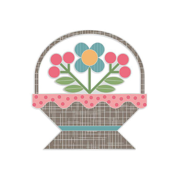 Lori Holt Flower Basket Needle Minder by Lori Holt -Riley Blake Designs-