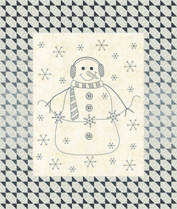 Snowman Gatherings IV Book PRI-1022 from Primitive Gatherings- Moda- 12 Patterns