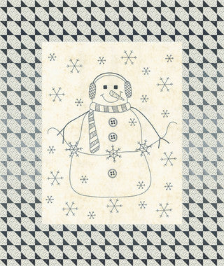 Snowman Gatherings IV Book PRI-1022 from Primitive Gatherings- Moda- 12 Patterns