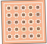 PREORDER Asters- Small Version Quilt Kit featuring Linen Cupboard  by  Fig Tree- Moda- 60 x  60