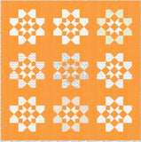 PREORDER Asters- Large Version Quilt Kit featuring Linen Cupboard  by  Fig Tree- Moda- 66 x  66