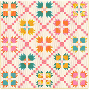 Archie Quilt Kit- Pattern by Penelope Handmade using Rise And Shine Collection by Melody Miller for Ruby Star Society- Moda-70" X 70"
