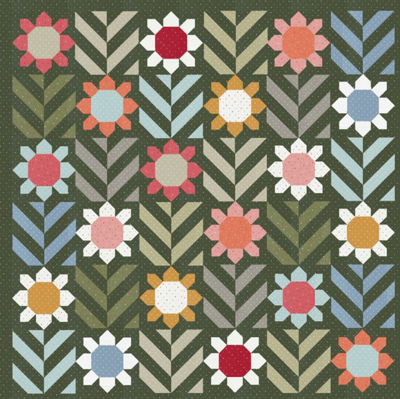 PREORDER Spring Fling Quilt Kit in Magic Dots fabrics by Lella Boutique - Moda- 78 