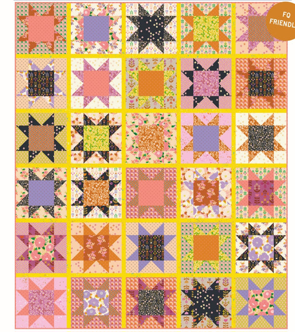 Star Adventure Quilt Kit By  Ruby Star Society- Moda- 55 X 69