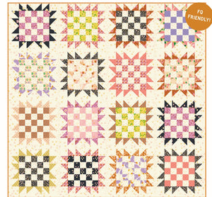 Sunflower Patch Quilt Kit using Favorite Flowers By  Ruby Star Society- Moda- 68X 68"