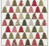 PREORDER Fir Tree Lane Quilt Kit using Berry and Pine by Lella Boutique- Moda- 77 X 74"