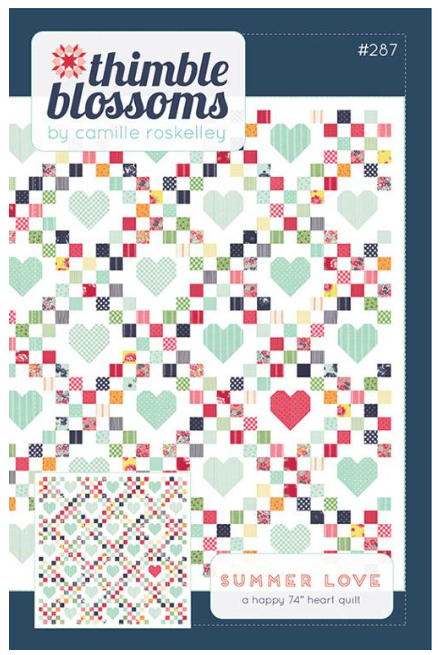 PREORDER Summer Love Quilt Kit - Summertime by Camille Roskelley - Moda- 74x74