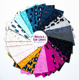 Teddy And The Bears Fretboard Dark Teal RS2105 13 by Sarah Watts for Ruby Star Society- Moda- 1/2 yard